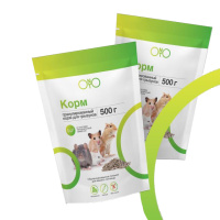 ONTO корм для грызунов гранулированный, 500г 328005