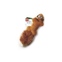 Игрушка для собак Белка с пищалками 24см, серия PLUSH FRIENDZ