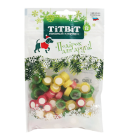 Титбит Новогодняя коллекция Лакомство для собак Дольки мармеладные с индейкой 100г