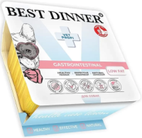 Бест Dinner Vet Profi Паштет Gastrointestinal Low Fat с индейкой для собак ламистер