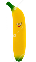 Игрушка латекс д/с Банан 25,5 см латекс L-472