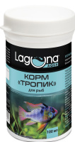 Laguna AQUA Корм для рыб "Тропик", хлопья, 100мл, 20г