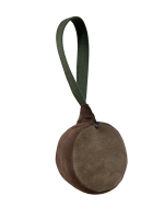 Мяч-кусачка с ручкой Дакель [натуральная замша]