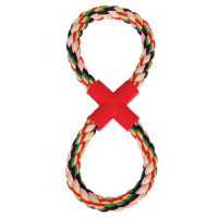 Триол Игрушка для собак, веревка восьмёрка, 27 см