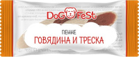 Дог Фест Пенне говядина, треска 60г [1 шт]