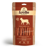 AlpenHof Лакомство Колбаски баварские из ягненка для собак, 50 г.