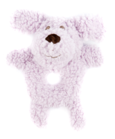 AROMADOG Calm Игрушка для собак Собачка-кольцо 24 см с пищалкой, сиреневый