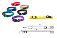 Дарэлл Мини Ошейник, цветной, 10 мм. 18-28 см.
