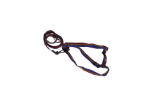 Россия Комплект для кошек капрон 12 мм. [шлейка+пов.] "Радуга"