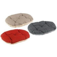 Подушка RELAX F 45 мягкая для собак и кошек [х/б + мех]. [Меланж коричневый]