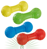 Гантеля резиновая Ферпласт. в ассортименте. (PA 5544)