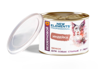 New Elements для пожилых собак "Индейка", 240 гр.