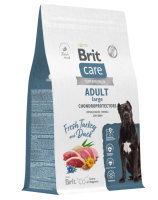 Brit Care Superpremium Dog Adult Large с индейкой и уткой для взрослых собак крупных пород, Поддержка суставов [уценка] [уценка] (3кг)