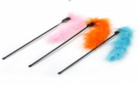 Удочка-дразнилка Хвостик с пером, д/кошек CW17014