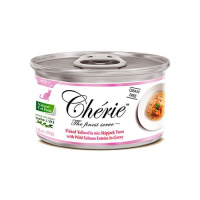 Петрик конс Cherie Тунец с лососем в подливе 80гр