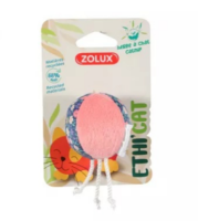 ZOLUX, Игрушка для кошек с кошачьей мятой "Мяч талисман в маргаритках"