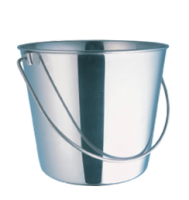 Ведро Mr.Kranch из нержавеющей стали с креплением для клеток и вольеров 2,2 л