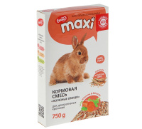 Корм ЕШКА 750гр MAXI смесь д/декоративных кроликов Овощи*16
