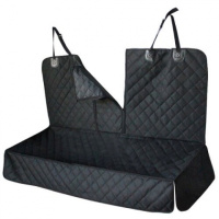 Автогамак чехол на заднее сиденье для собак STEFAN, черный, CSC-923