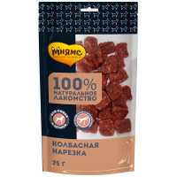 Мнямс лакомство для собак Колбасная нарезка 75г