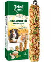 Триол Стадат Лакомство для грызунов с кунжутом [уп. 3 шт], 80г