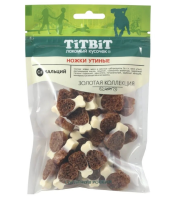 Титбит Золотая коллекция Лакомство для собак Ножки утиные 55г