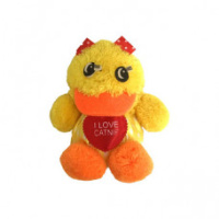 Игрушка с мятой д/кош. Цыплёнок созвуком С-112 Пет лайн 1*10