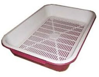 Россия Туалет с сеткой для кошек, 36,5*26,5*6,5 см