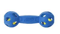 NERF, Игрушка для собак, Гантель светящаяся, 17.5 см