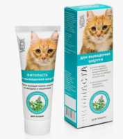 ФИТОПАСТА для выведения шерсти 75мл