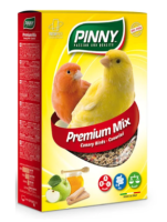 PINNY Premium Mix Полноценный витаминизированный корм для канареек с фруктами и бисквитом 800 г. [уценка]