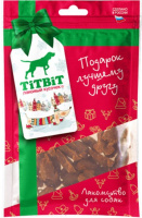 TiTBiT Новогодняя коллекция Лакомство д/собак Курочки ароматные 80г