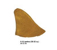 Уши копченые 4-4,5" [28-32гр] "Зооник" 1*20