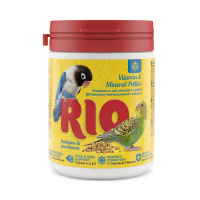 RIO Витаминно-минеральные гранулы для волнистых и средних попугаев, 120 г