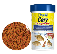 TetraCory Shrimp Wafers корм-пластинки с добавлением креветок для сомиков-коридорасов 100 мл [уценка]