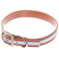 Ошейник биотановый светоотражающий 20мм[35-43см] [коричневый] 70-0537 Пет лайн