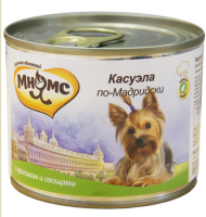 Мнямс кон.200гр для собак кролик и овощи [уценка]