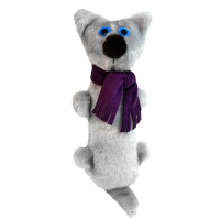 Зооник Зооник Игрушка для собак Кот с пищиком бутылка 11*13*38 см