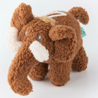 Игрушка Tufflove для собак Мамонт 18 см (коричневый)