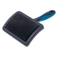 Пуходерка DeLIGHT пластик жесткая корд большая 36822L