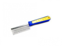 Триол Расческа частозубая для кошек и собак [пластиковая ручка]