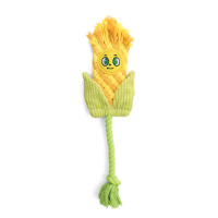 Triol Игрушка мягкая для собак "Кукуруза плетеная", 190/370мм