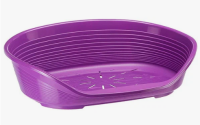 Лежак для собак SIESTA DELUXE 8, пластиковый, фиолетовый
