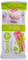 Титбит 014516 Жев снек DENT со вкусом утки д/собак мини пород 16шт [уценка]