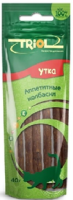 Триол Лакомство для кошек, Колбаски из утки, 40 г. [уценка]