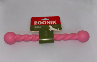 Игрушка палка литая косичка 28 см розовая Зооник