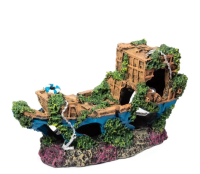 Грот "Обломки корабля", 175*65*93мм