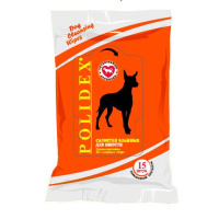 ПОЛИДЕКС Салфетки д/шерсти 15шт