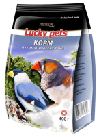 LUCKY PETS PROF menu для экзотических птиц 400 гр. 1*14 шт.