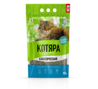 Котяра Наполнитель комкующийся для кошек, классический, 10 л [4.2 кг]